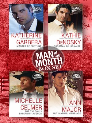 cover image of Man of the Month Bundle--4 Book Box Set